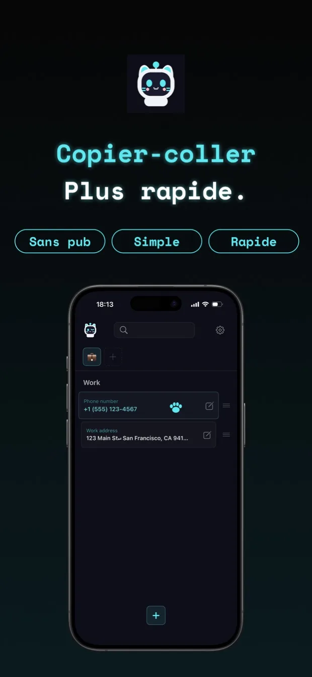 copipi — Captures d’écran 1